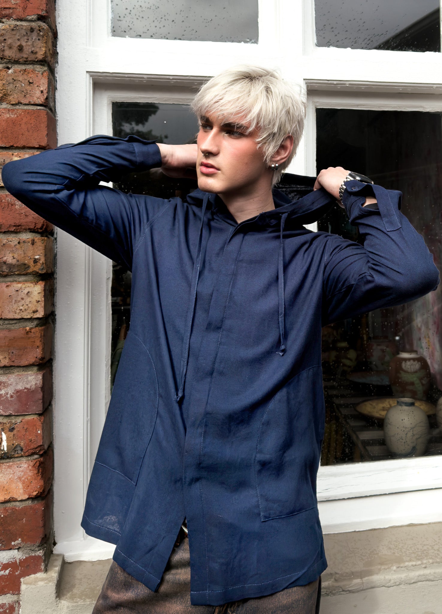 Linen Hoodie