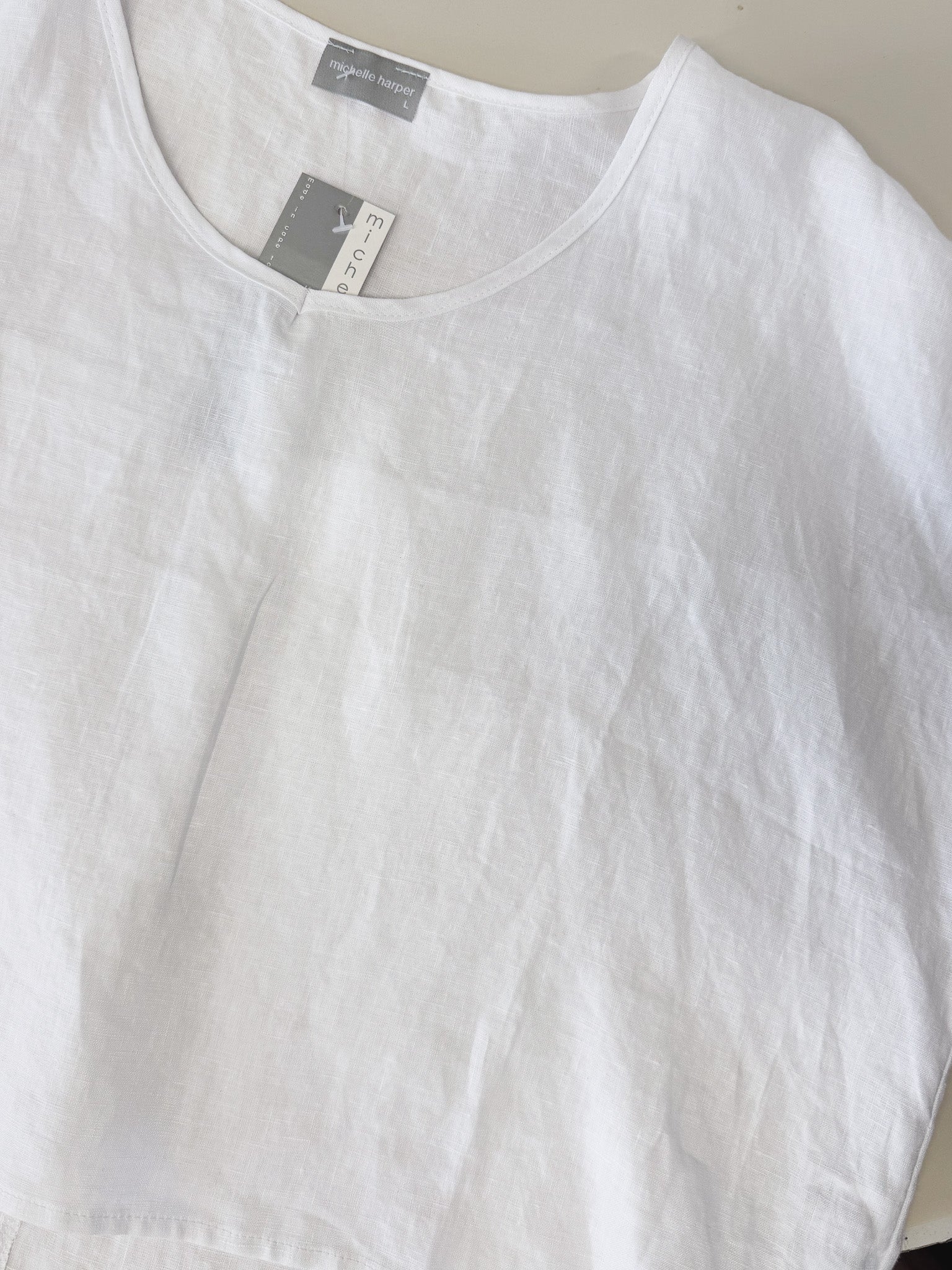 Tuscan Linen Top